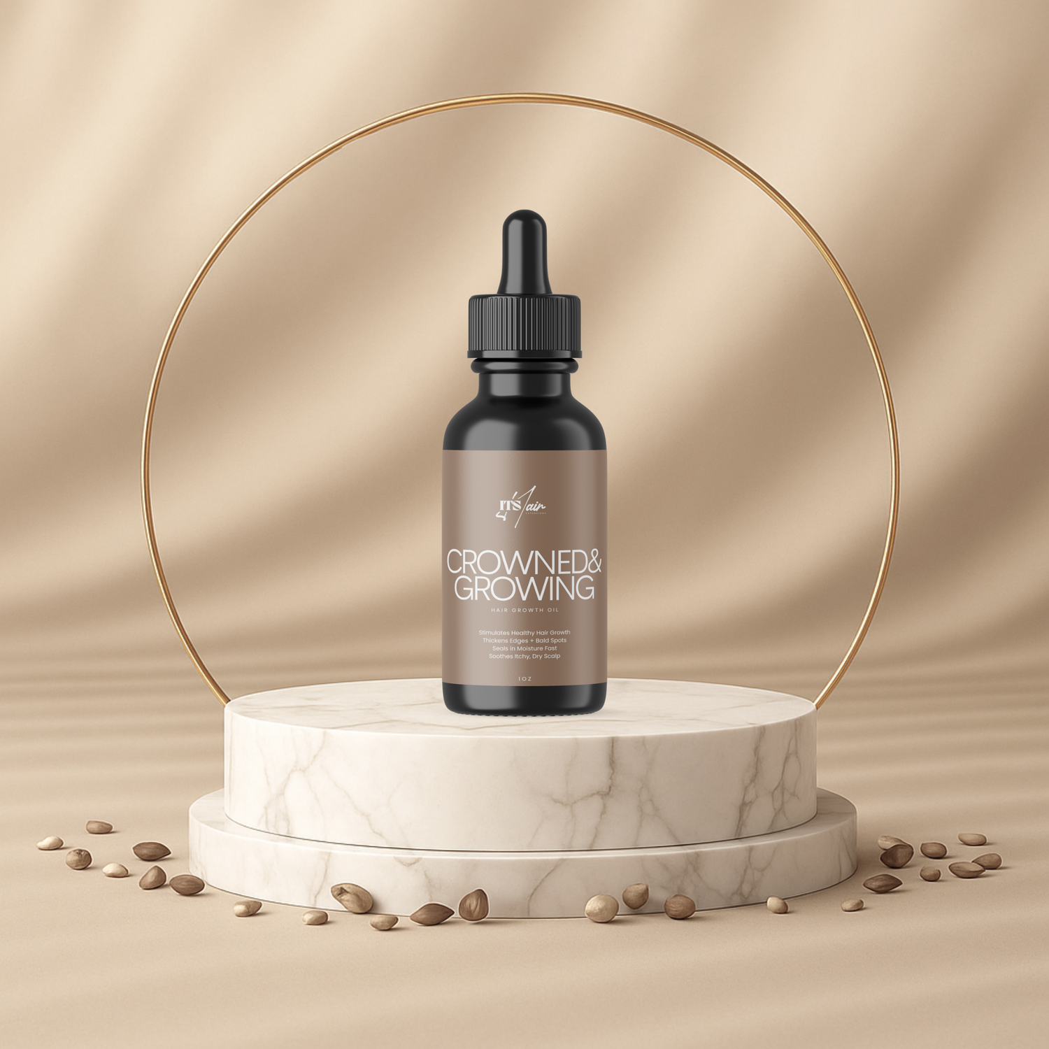 Crowned & Growing Hair Growth Oil